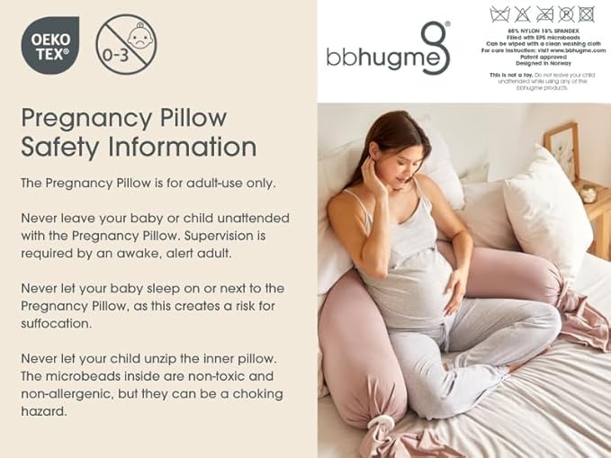 bbhugme Adjustable Pregnancy Pillow – Full Body Support - Image 9