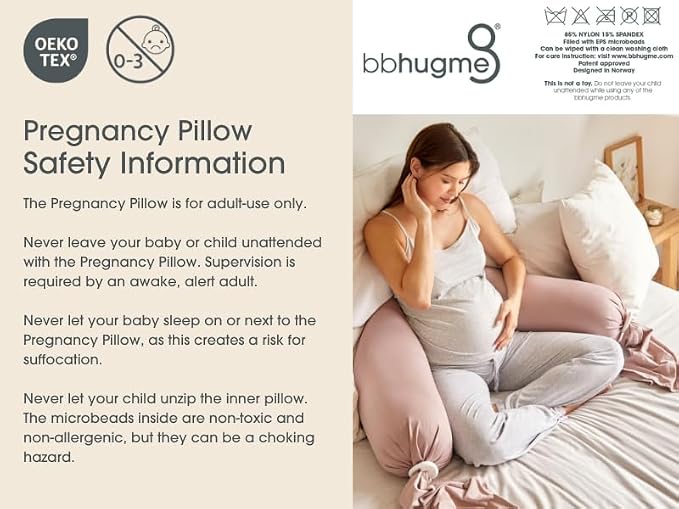 bbhugme Adjustable Pregnancy Pillow – Full Body Support - Image 8