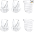 4pcs Duckbill Valves and 2pcs Silicone Diaphragms Compatible by Unknown