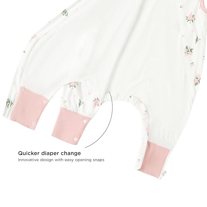 Duomiaomiao 2 Pack 0.5 TOG Toddler Sleep Sack 6-12 Months 100% Cotton - Image 4