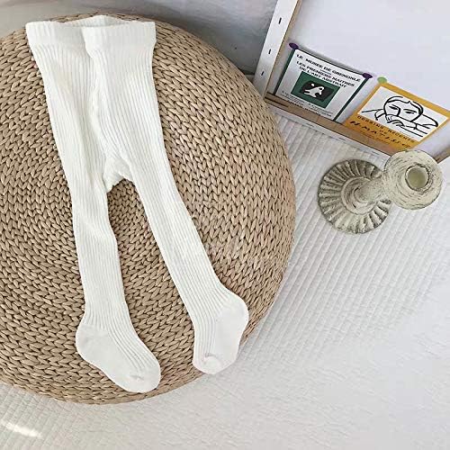 CECORC Baby Girls Tights Toddler Cable Knit Leggings Thick Cotton Infant - Image 2