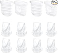 8pcs Duckbill Valves and 4pcs Silicone Diaphragms Compatible by Unknown