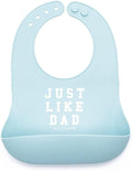 Baby Bib for Eating by Bella Tunno, Waterproof Silicone Bib by BellaTunno