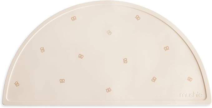mushie Silicone Placemat for Kids | BPA-Free Non-Slip Design by mushie
