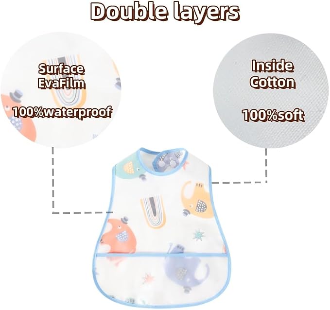 Baby bibs Waterproof Toddler bib - Image 7