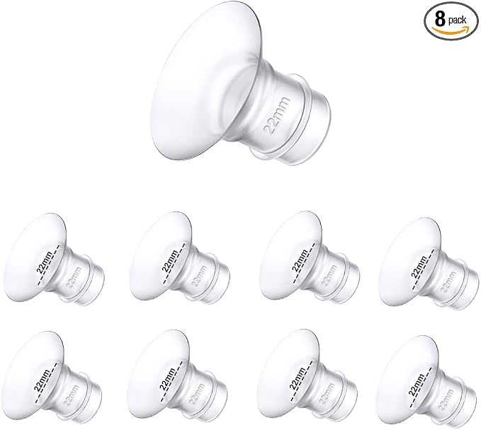 Flange Inserts for Medela, Spectra 24mm Shields/Flanges, Willow Wearable Cups by Trymall