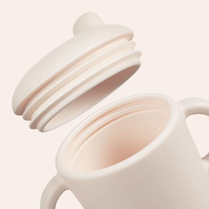 Silicone Sippy Cups for Baby 6 Months+, Leak Proof 5oz, Microwavable for 1+ - Image 4