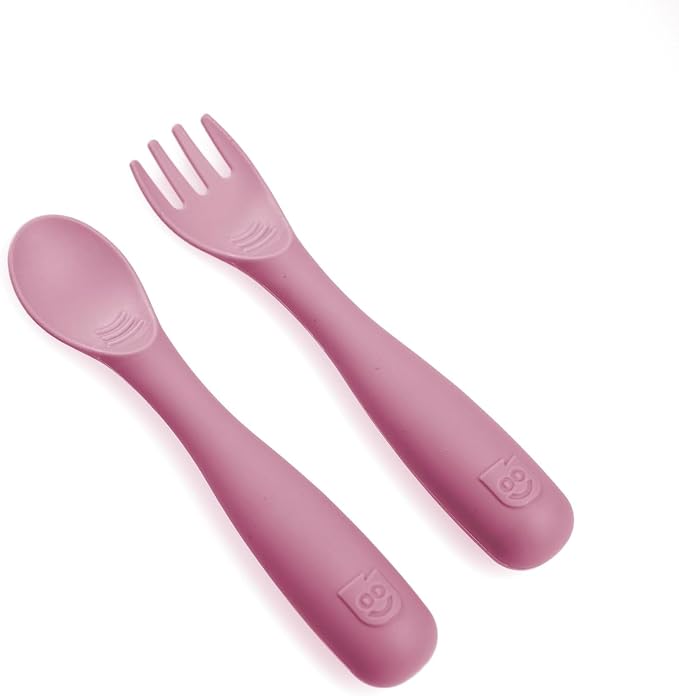 Talktools Bitsy Feeding Kid's Essentials Plate Set – Toddler Utensils, Spoon by TalkTools