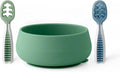 NumNum Baby Bowl & 2 Pack GOOtensils Baby Spoons, Suction Bowls by NumNum