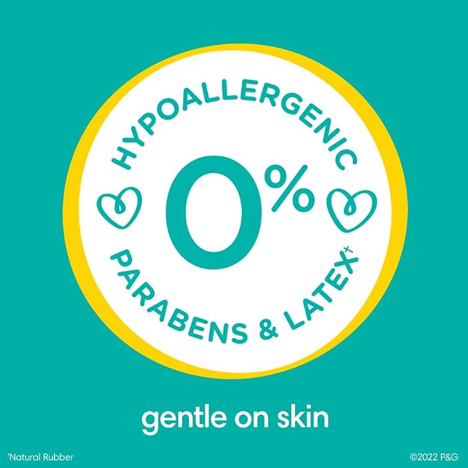Pampers Baby Wipes, Water Based Wipe, Clinically Proven, Hypoallergenic - Image 10