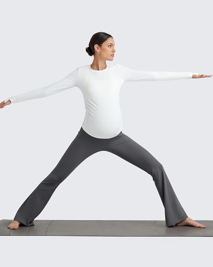 G4Free BareFeel Maternity Flare Leggings - Image 5