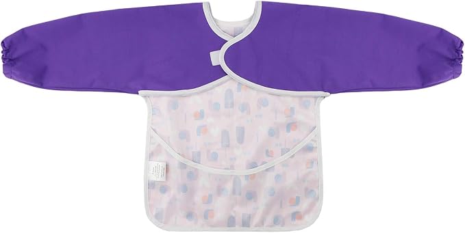 Infant Toddler Baby Waterproof Sleeved Bib, Bib - Image 4