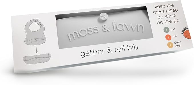 Moss and Fawn Gather & Roll Bib - Image 5