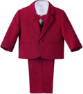 Dressy Daisy Baby Toddler Boy 5 Pcs Set Formal Tuxedo Suits No Tail Wedding by DressyDaisy