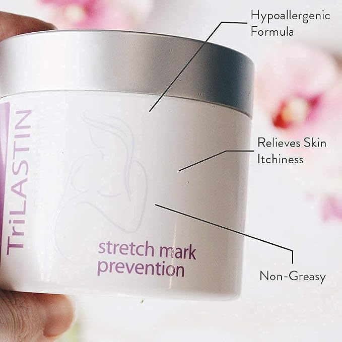 TriLASTIN Maternity Stretch Mark Prevention Cream Bundle - Image 2