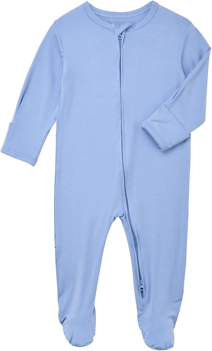 Aablexema Baby Footie Pajamas Zipper - Image 3