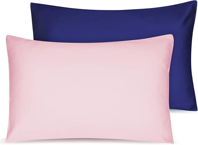 Soft Organic Cotton Toddler Pillowcases 14 X 20 Inches, Fit 13 X 18, 14 X 19 by LULUSILK