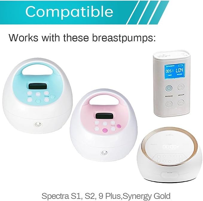 PumpMom-us Breast Pump Parts, 8 Duckbill Valves and 2 Silicone Membrane - Image 3