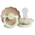 FRIGG Daisy Night SilkySoft Silicone Baby Pacifier | Made in Denmark | BPA-Free by mushie