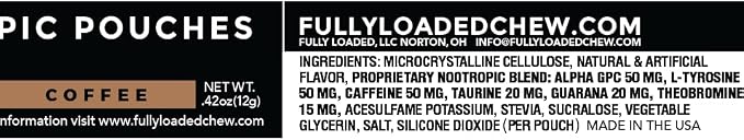 Fully Loaded Alpha Fuel Nootropic Pouches - Image 2