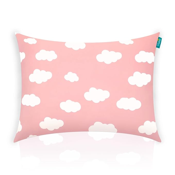Toddler Pillow for Sleeping, Kid Pillow 14" x 19" for Travel Bed, Soft & by Bilobanbabybedding