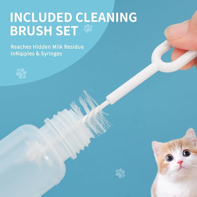 Pet Nursing Kit – Kitten Bottle Feeding Set - Image 5