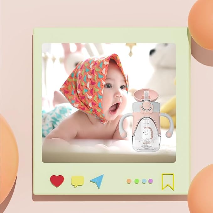 Bunnytoo Baby Sippy Cup with Weighted Straw - Image 9