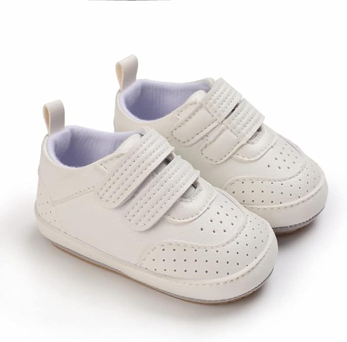 Clowora Baby Boys Girls Shoes Non-Slip Rubber Sole Sneakers Infant First - Image 2