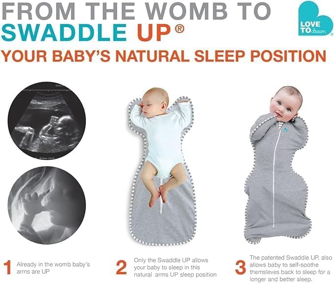 Love to Dream Organic Swaddle, Baby Sleep Sack, Swaddle Up Self-Soothing - Image 5