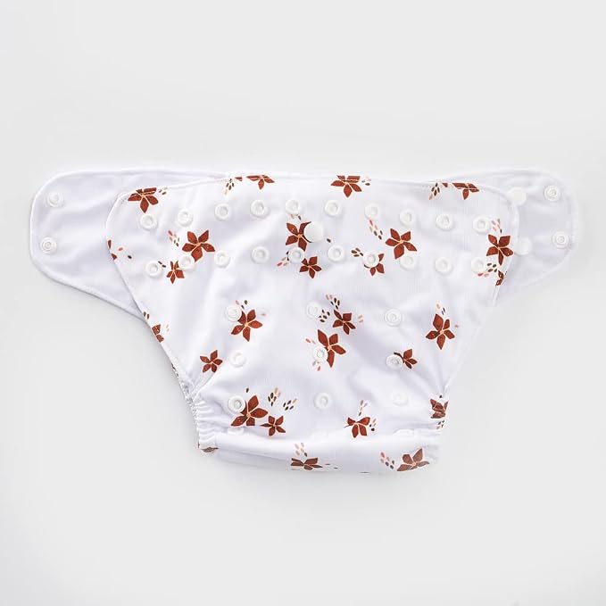 HappyFlute 9 Sets Newborn Baby Cloth Pocket Diapers One Size Adjustable Reusable - Image 5