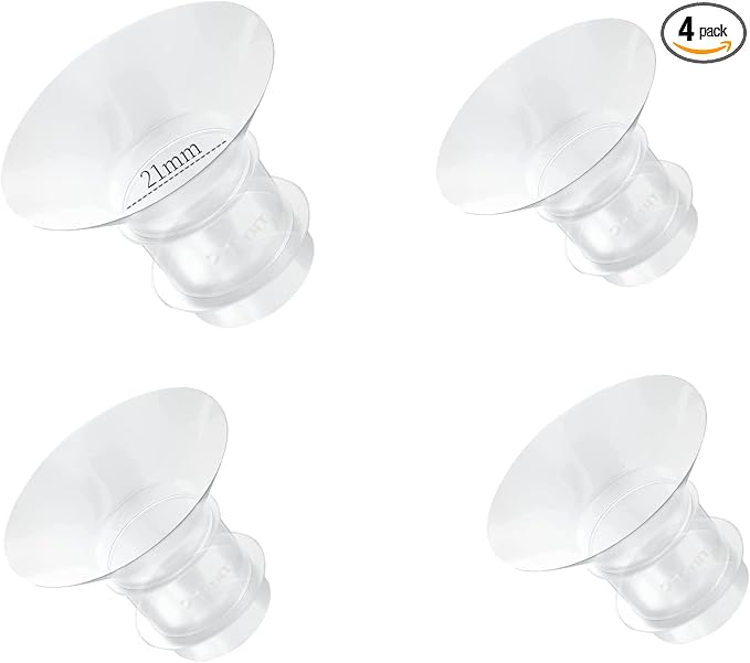 Flange Inserts 21mm for Medela, Spectra 24mm Shields/Flanges, Compatible by Unknown