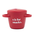 Bella Tunno Snack Cups for Toddlers, Silicone Spill Proof Food Container by BellaTunno