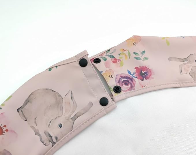 GZMM Waterproof Baby Bibs, Infant Toddler Extra Cover Feeding Bib - Image 6
