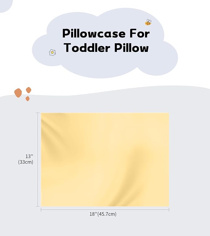 Deep Dream Toddler Pillowcases for 13x18 Pillow 2 Pack, 100% Cotton Travel - Image 2