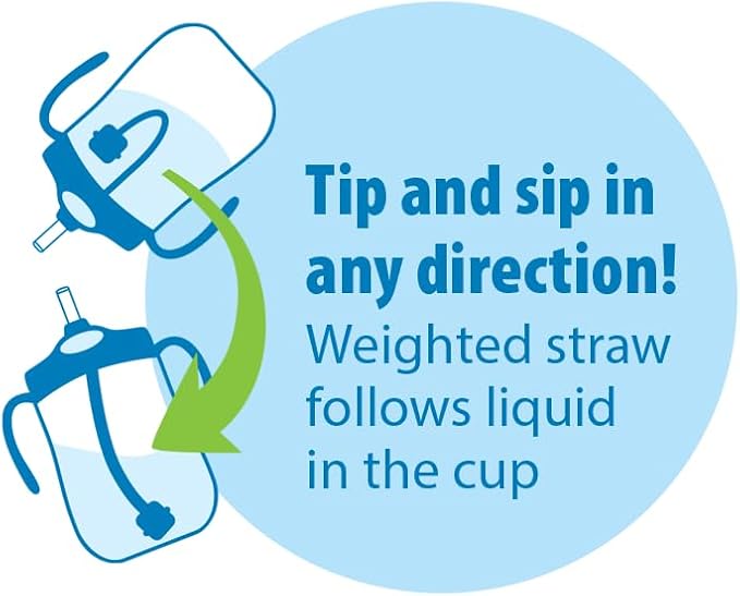 Dr. Brown's Milestones Baby's First Straw Cup, Training Cup - Image 2