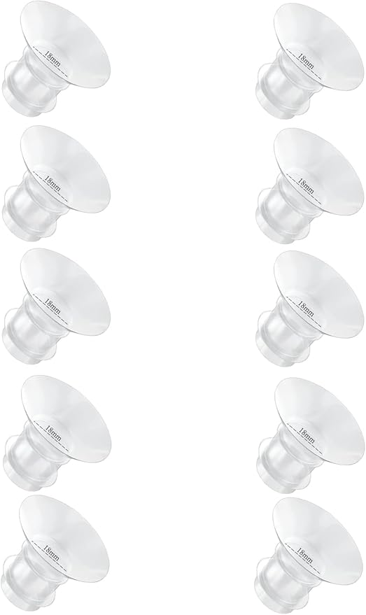 Flange Inserts 18mm for Medela, Spectra 24mm Shields/Flanges, Compatible by Unknown