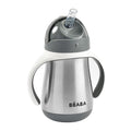 BEABA Stainless Steel Straw Sippy Cup, Insulated Toddler Cups Spill Proof by BEABAUSA