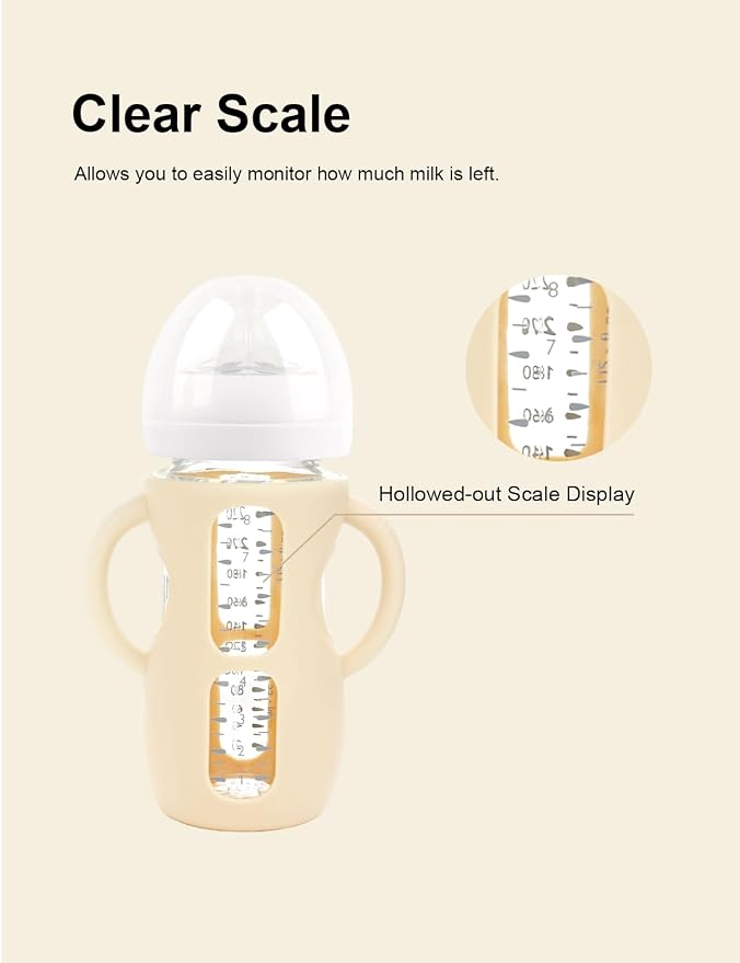 2-Pack Silicone Sleeves for Philips Avent Glass Bottles, BPA-Free - Image 7