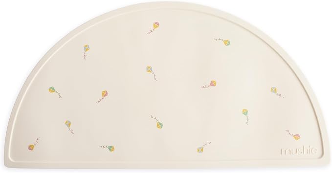 mushie Silicone Placemat for Kids | BPA-Free Non-Slip Design by mushie