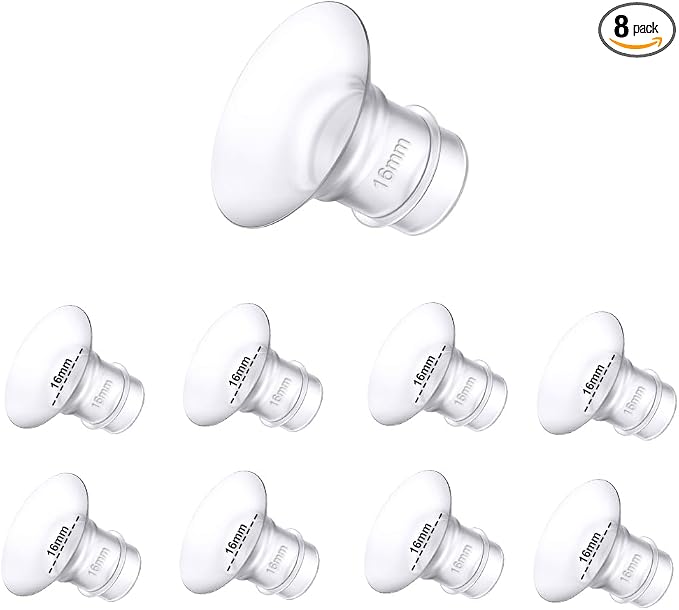 Flange Inserts for Medela, Spectra 24mm Shields/Flanges, Willow Wearable Cups by Trymall