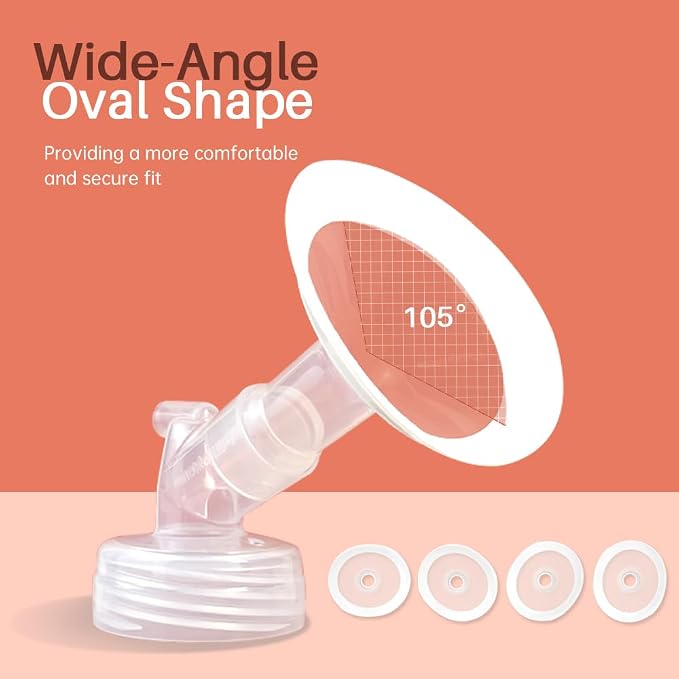 PumpMom-us 17mm and 19mm Oval Flanges Compatible - Image 2