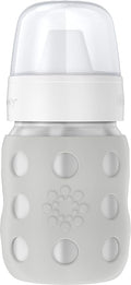 Lifefactory 8-Ounce Stainless-Steel Vacuum-Insulated Wide-Neck Baby Bottle by Lifefactory