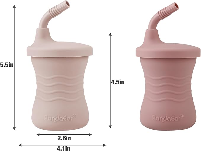 PandaEar 12PCS Silicone Baby Feeding Set | 2 Sectioned Baby Suction Plate - Image 6