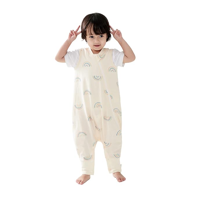 Duomiaomiao 0.5 TOG Toddler Sleep Sack 12-24 Months 100% Cotton Lightweight by DuoMiaoMiao