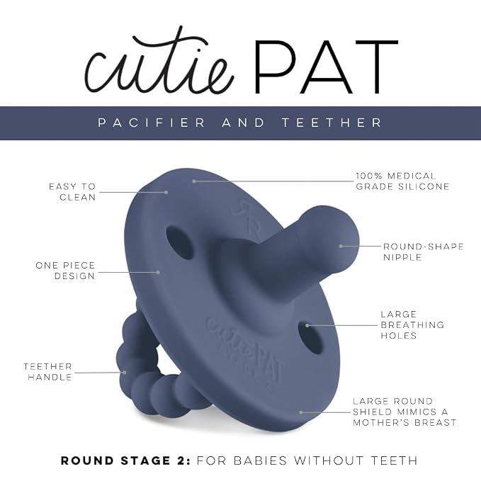 Ryan & Rose Cutie PAT Pacifier Teether - Image 2