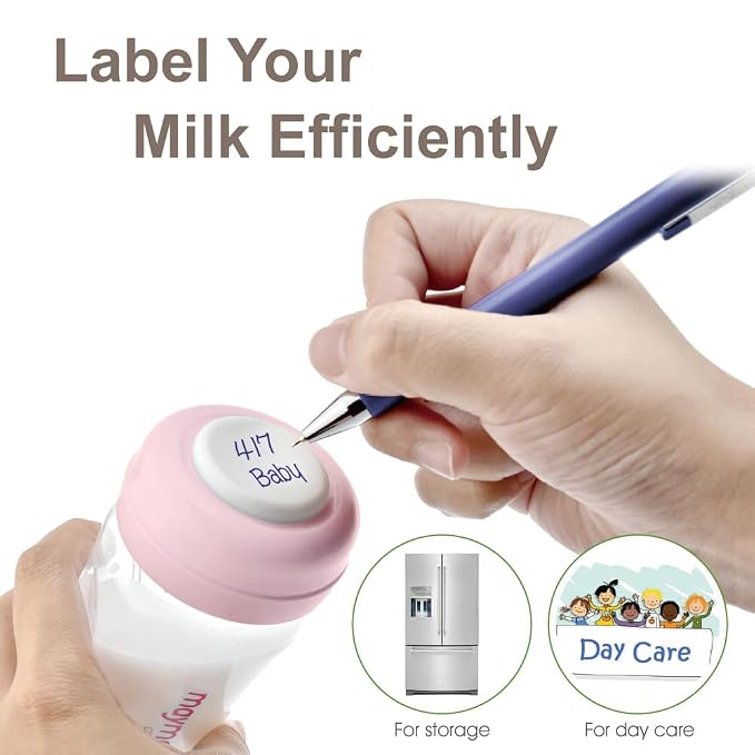 Wide Neck Breastmilk Collection n Storage Bottle 9oz; Re-markable SureSeal - Image 4
