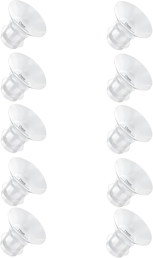 Flange Inserts 15mm for Medela, Spectra 24mm Shields/Flanges, Compatible by Unknown