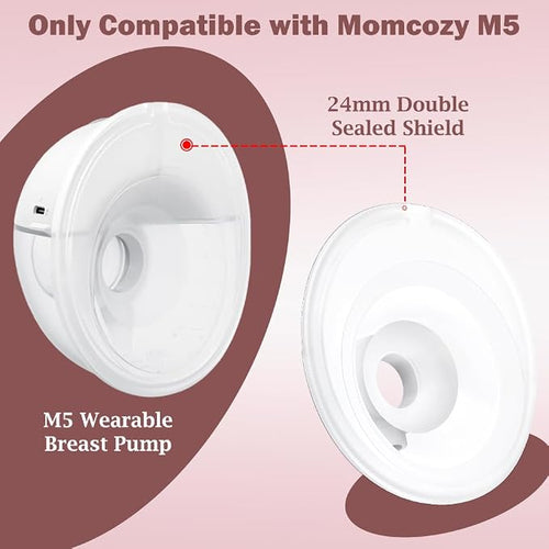 1pcs Double-Sealed Flange 24mm Compatible - Image 2