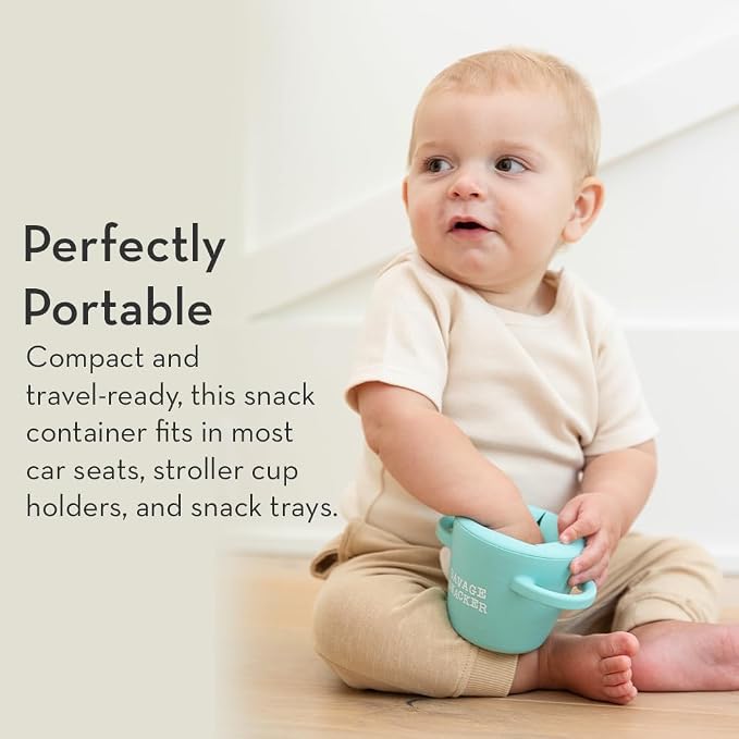 Bella Tunno Snack Cups for Toddlers, Silicone Spill Proof Food Container - Image 4