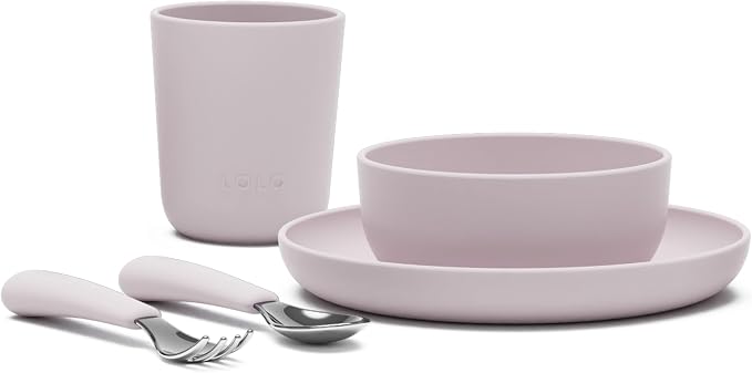 Lalo Big Bites Kids Dinnerware Starter Set by Lalo